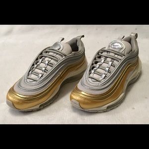 Nike Air Max 97 'Vast Grey & Metallic Gold & Metallic Silver'